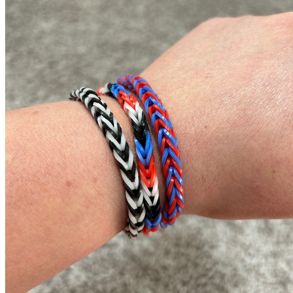 Loom Rubber Band Bracelets Set Handmade‎ Braided Colorful Fun Fashion